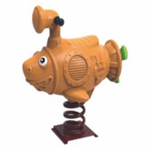 لعبة ركوب سمكة قرش للأطفال بتصميم سمكة كرتونية (85×75×90 سم)